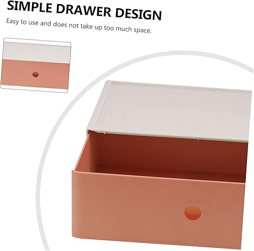 Miniatura 3 de DOITOOL Cajón apilable de plástico 1pc caja de almacenamiento de escritorio joyería oficina caja de plástico artículos diversos titular