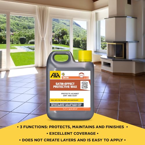 FILA Surface Care Solutions Fila Professional Satin Effect Protective Wax, 1L - Image 7