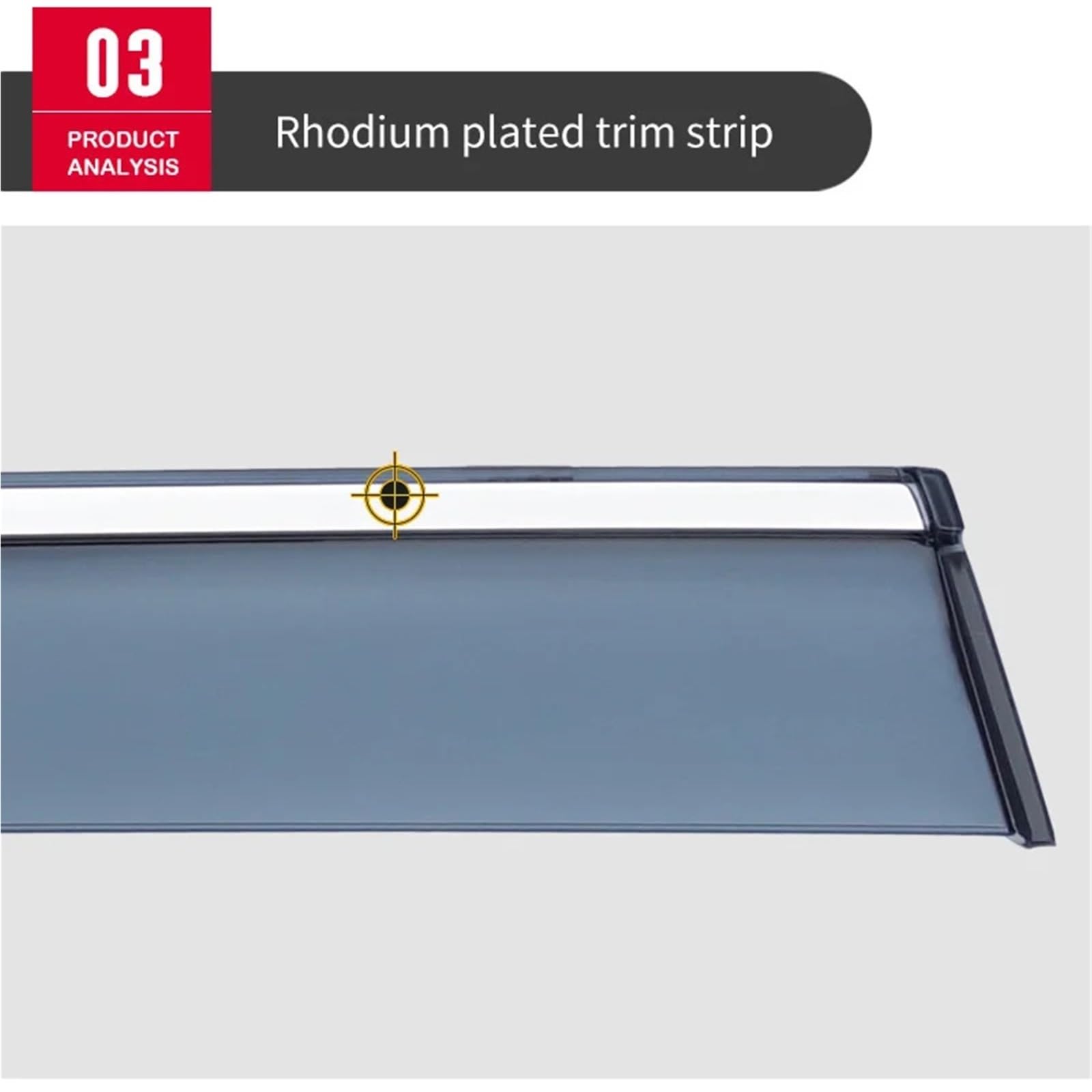 Deflector Viento ventanilla para Cerato LD 2003-2008 Versión En El Extranjero Sedán Ventana Visera Ventilación Tonos Ventvisor Deflectores De Viento Viseras contra La Lluvia V