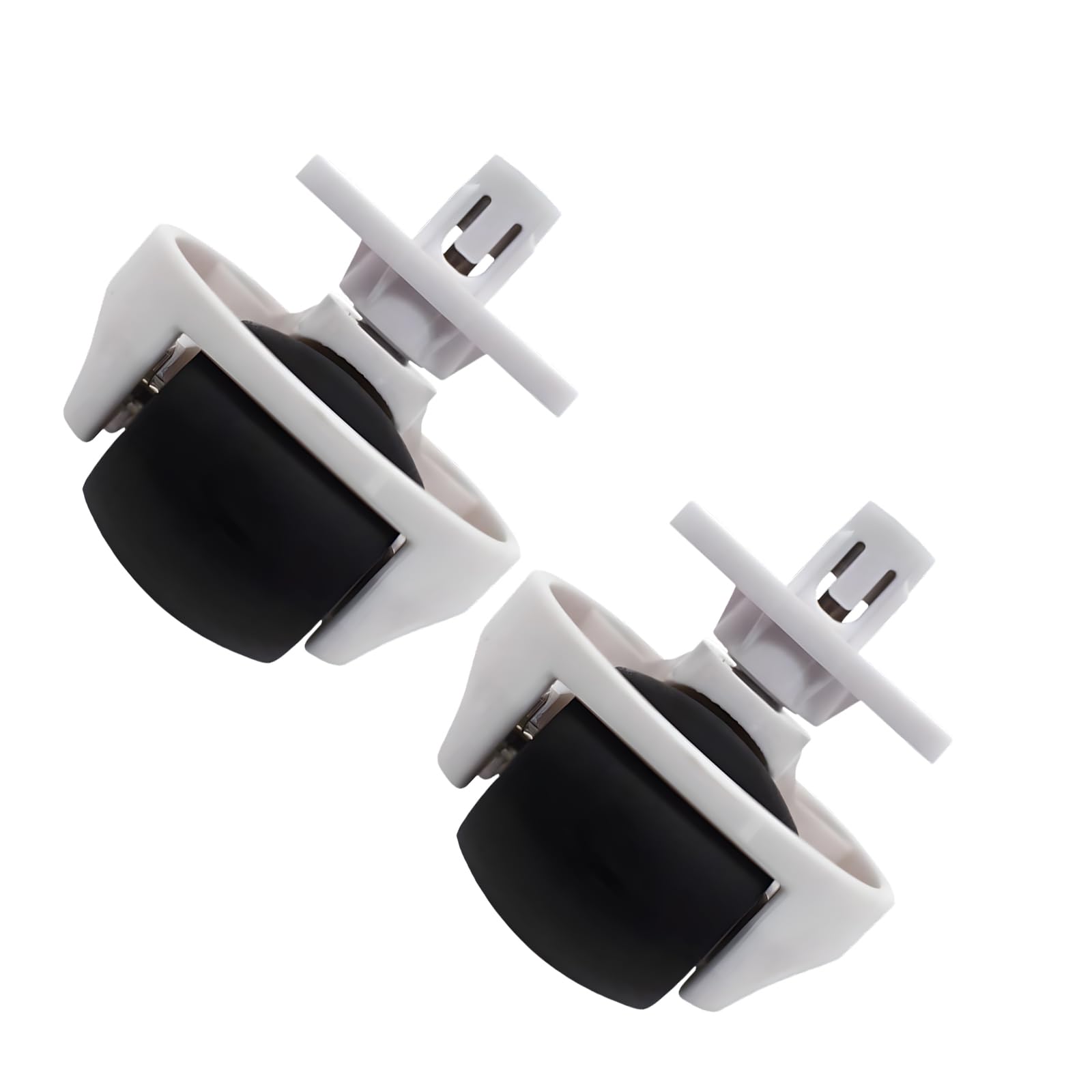 Elnwnnkc 2 Substitute Rollers for Automated Vacuums Tough Nylon Build Provides Consistent Motion Wheel