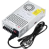 MEISHILE 24V 20A 480W Netzteil Schaltnetzteil, Upgrade Stromversorgung 230V auf 24V, AC to DC Transformator, Universal Spannungswandler, Trafo 230V 220V für Verstärker