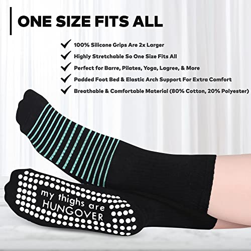 Image of Life By Lexie Sticky Grip Socks for Barre, Pilates, Lagree, Yoga, Dance Non Slip Women's Socks