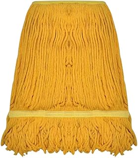 Commercial Mop Head CHeavy Duty Commercial Industrial Mop,String Mop Head Replacement Cotton String Mop Replacement Head,Mop Head Replacement for Home, Industrial and Commercial Use, Machine Washable