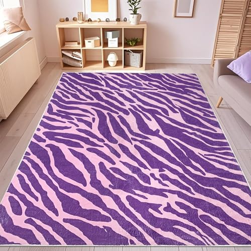 Tapete decorativo grande rosa 150x200 cm para interiores miniatura 1