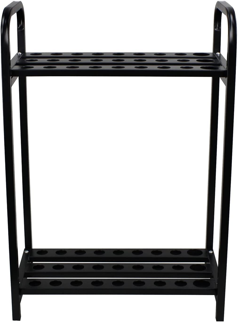 DNYSYSJ 27 Holes Display Rack, Golf Club Display Rack Club Display Rack, Portable Golf Putter Rack Metal Storage