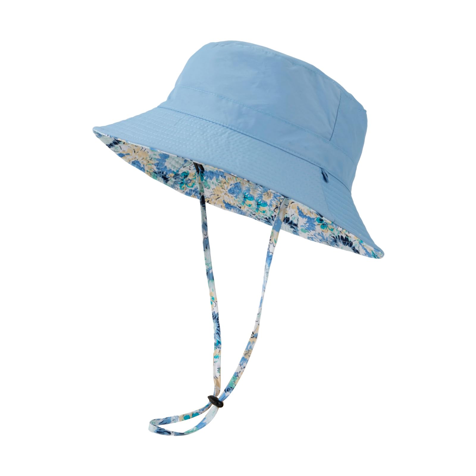Berkelen Sombreros de Pescador para Mujeres Niñas Portátil y Plegable Gorras de Pesca Reversible Bucket Hat de Protección Solar Doble Cara Sombrero de Cubo para Senderismo Camping Viajes Pesca