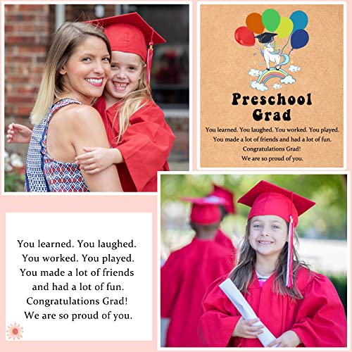 Unicorn Graduation Bracelet 2025, Kindergarten Preschool Graduation Gifts Bracelet for Girls Her2