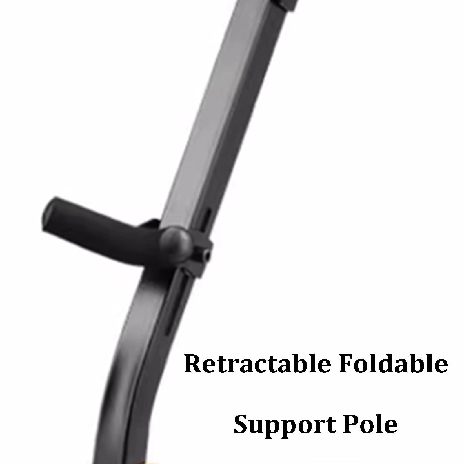 Adjustable Height Floor Bracket Statyw Na Saksofon, Żelazny Trójnóg, Pionowy Składany Uchwyt Teleskopowy, Odpowiedni Do Saksofonu Altowego/tenorowego/sopranowego Foldable Display Instrument Shelf