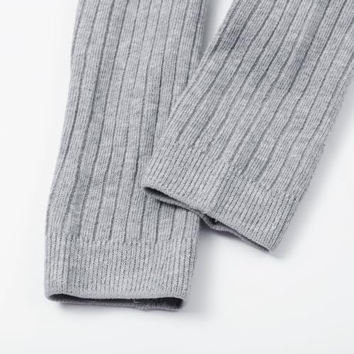 Toddler Baby Girl Leggings Girls Knit Footless Tight Leggings Bottom Pants Kids Basic Ribbed Sweater Leggings4