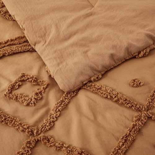Oli Anderson King Comforter Set, Tufted Boho Bedding Sets - image 4