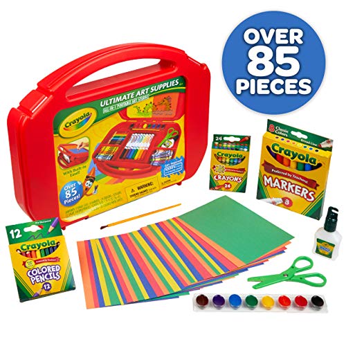 Crayola Ultimate Art Case With Easel, Kids Art Set, 85 Pieces, Gift For Kids Ages 4, 5, 6, 7 [Amazon Exclusive] - image 2