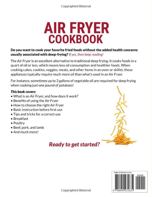 AIR FRYER COOKBOOK: 365-Days of Budget-Friendly, Easy, and Delicious Recipes for Beginners and Advanced Users image 3