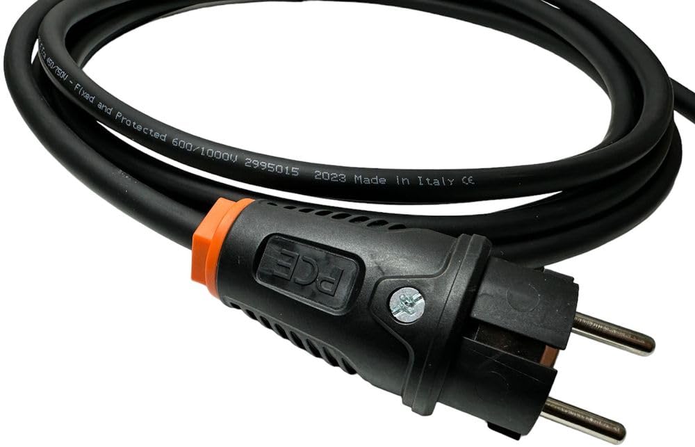 maxgo Solar Kabel AC- Stromkabel Verlängerungskabel H07RN-F 3G1,5mm² HMS-Feldstecker BC-05 Buchse Connector auf Schuko-Stecker Für Mikro-Wechselrichter Größe:10m