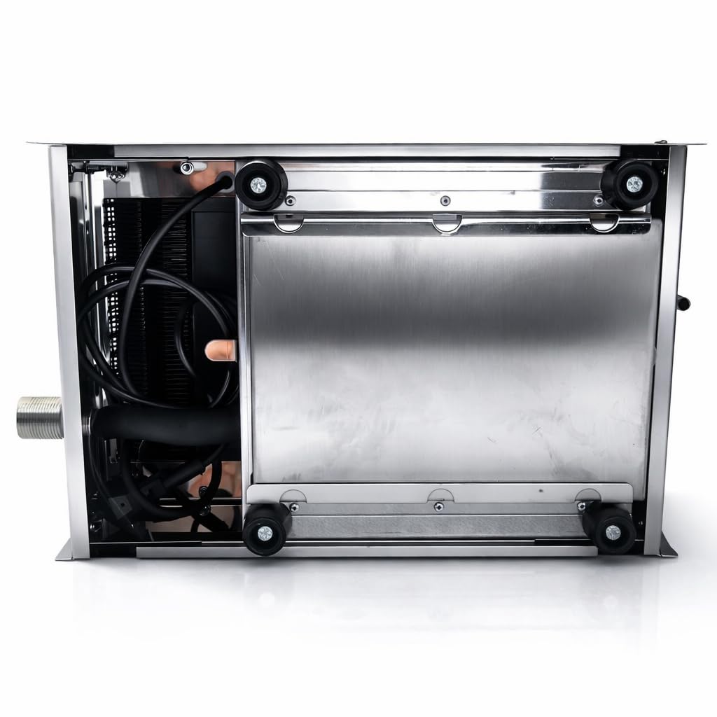 Zapfanlage Bierkoffer 1ltg 60l/h mit Kompensatorschankhahn & Tropfblech