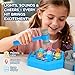 Guffawz 3-Player Whack Game Toy Mole with Lights & Sounds, 3Modes&7Speed Levels, LED Scoreboard, Interactive Hammer Toy, Educational Pounding Game for Kids Ages 3-10, Gifts for Boys & Girls