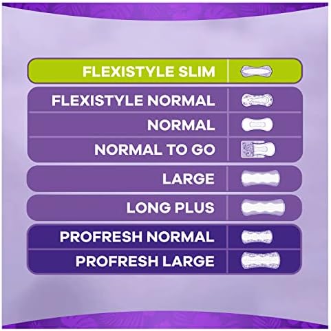 Always Dailies Panty Liners, Flexistyle, Slim, 208 Liners (26 x 8 Packs), SAVING PACK, Odour Neutraliser, Soft & Discreet