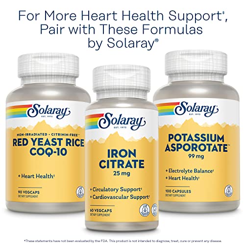 Solaray 7599369 Hawthorn Berry Capsules 1050 Mg, Hawthorne Supplement thumb #5