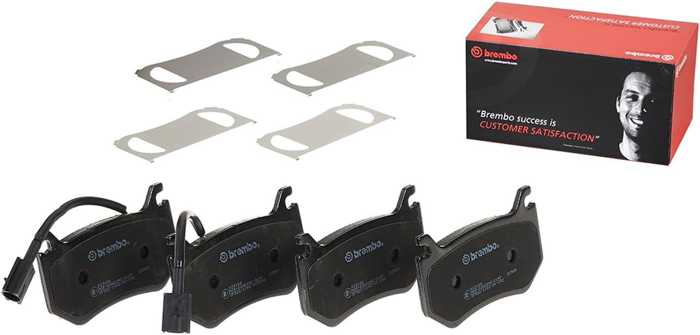 Brembo P23184 Low-Met Rear Disc Brake Pad Set ALFA ROMEO OE# 77367666