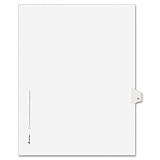 Avery Individual Legal Dividers – view 1