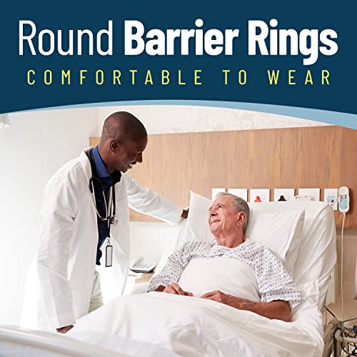 Barrier Rings Box Of 10 By Nubliss - Better Seal For Ostomy Bags Compatible With All Bag Types And Brands - Outer Diameter: 2" (48Mm) 4Mm Thickness #TOP6