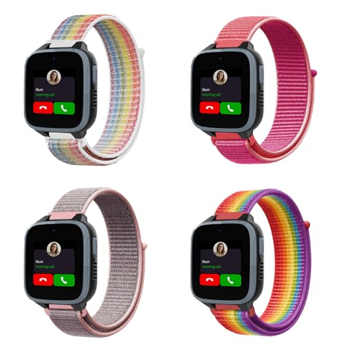 VELULYX Kids Nylon correa for XPLORA X5 / XGO2/XGO3, XPLORA Kids Smartwatch Girls Boys Replacement correa for Xplora X5 Play/XGO2/XGO3