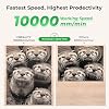 Máquina grabadora láser Creality Falcon 5W, cortadora y grabadora láser de alta precisión de 72W y 0.06mm para madera, cuero, acrílico y vidrio, 10000mm/min, uso sin conexión, área de trabajo 400 * 415mm 6