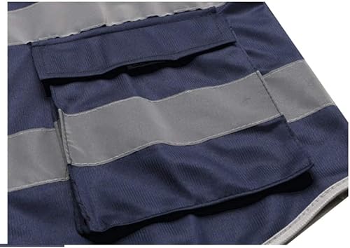 Miniatura 2 de Habrur Chaleco de seguridad, chaleco de seguridad, chaleco de seguridad reflectante de alta visibilidad, chaleco reflectante para correr al aire