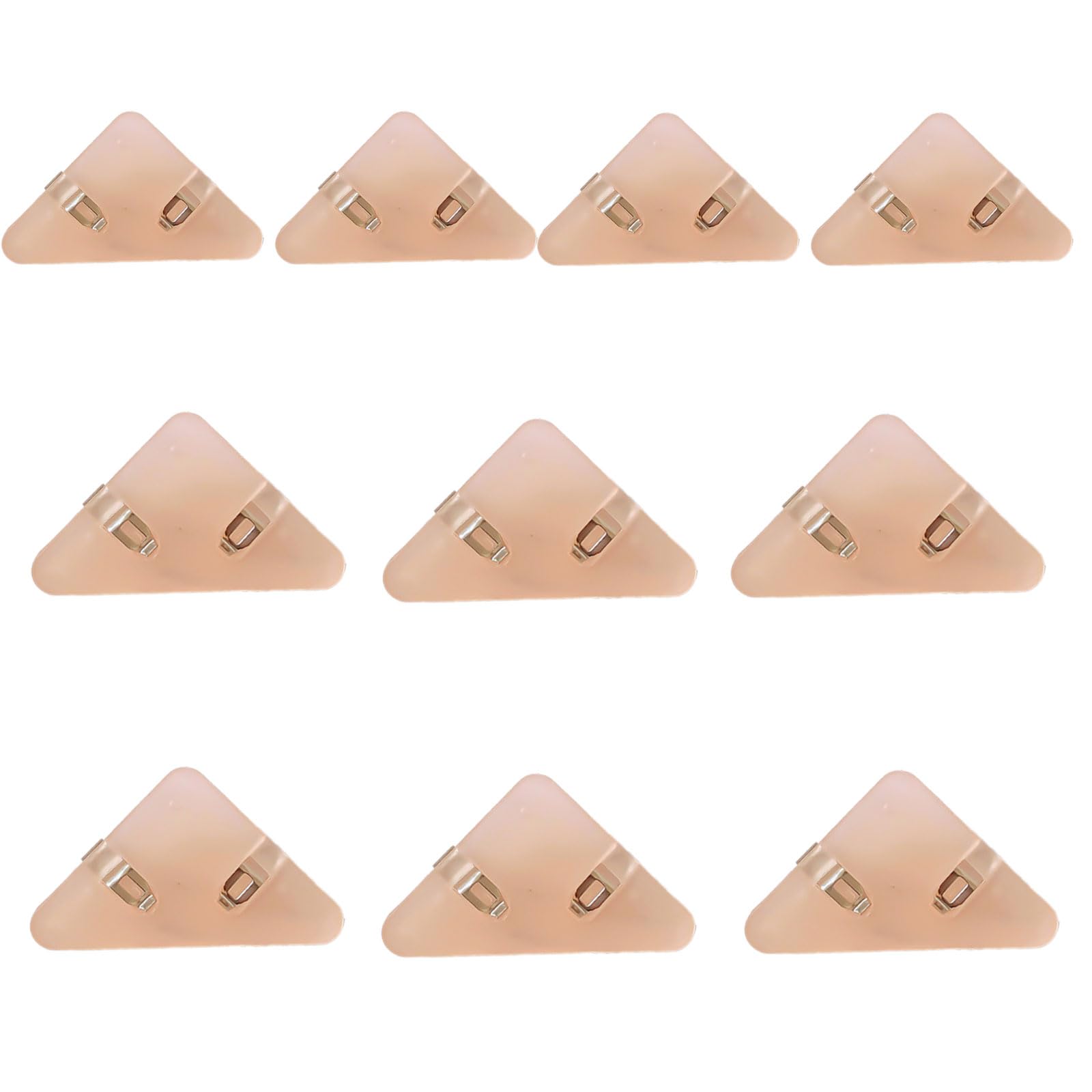 Maxtonser 10Piece Multipurpose Corner Clips For Document Organization NonRusting File Holders School Supplies