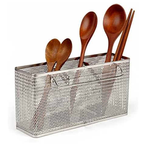 LENITH Stainless Steel Utensil Holder Cover