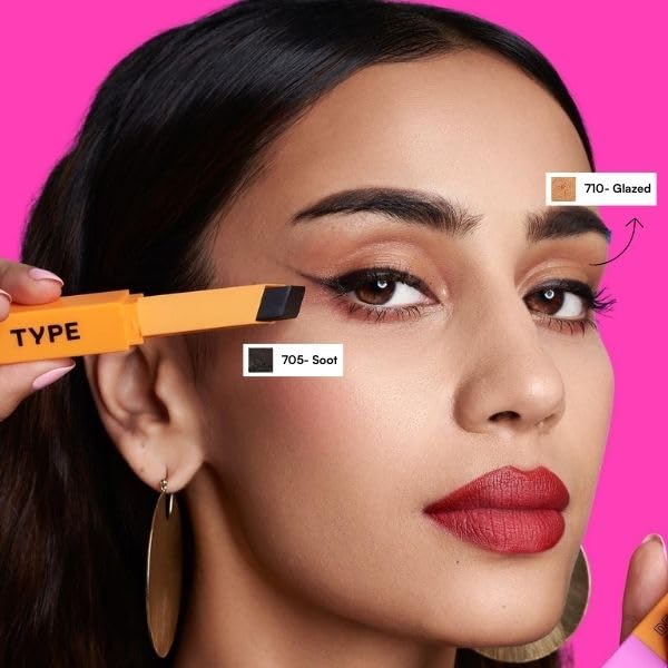 TYPE BEAUTY INC. Eye Light Shadow Stick - Soft Matte Concealer for Hyperpigmentation and Dark Circles with Highly Pigmented, Smudge-resistant and Crease-resistant Formula (STEEL) 1