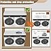 CXNGD 2-Tier Washer and Dryer Countertop, Wooden Washer Dryer Countertop, 27.5