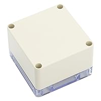 Vista 3 de LeMotech - Caja de derivación de plástico ABS IP65 a prueba de polvo e impermeable, recinto eléctrico universal para proyectos, color gris