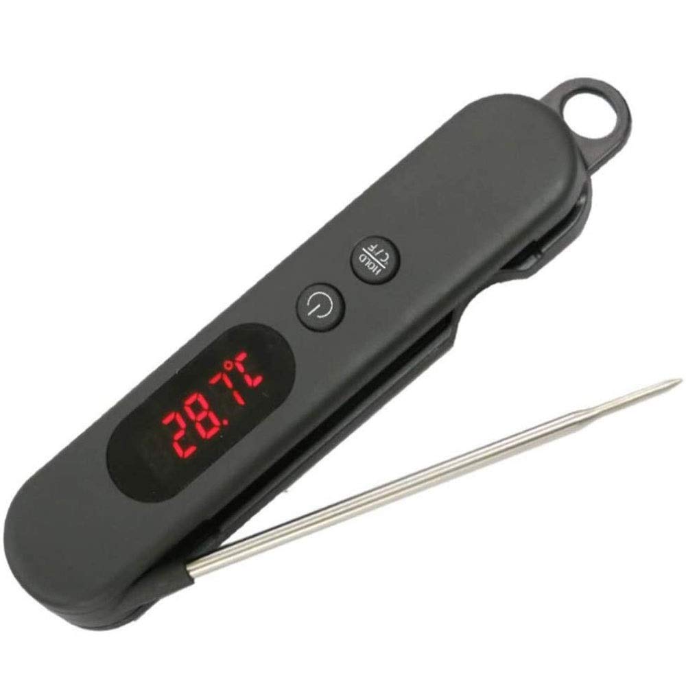 Cyfrowy termometr do mięsa z natychmiastowym odczytem Kuchnia Gotowanie Jedzenie Cukierki Termometr z podświetleniem i magnesem do oleju Głębokie smażenie Grill Grill Wędzarnia Termometr