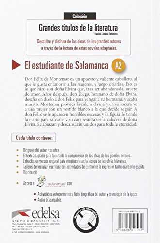 Estudiante de Salamanca A2 - Audio descargable en plataforma: El estudiante de Salamanca (A2)