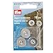 Produktbild Prym 416470 Magnet-Annähknöpfe 19 mm silberfarbig Buttons, Metall, Silber