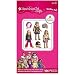 American Girl Crafts Vintage Fashion Dolls Stickers for Girls, 166pc