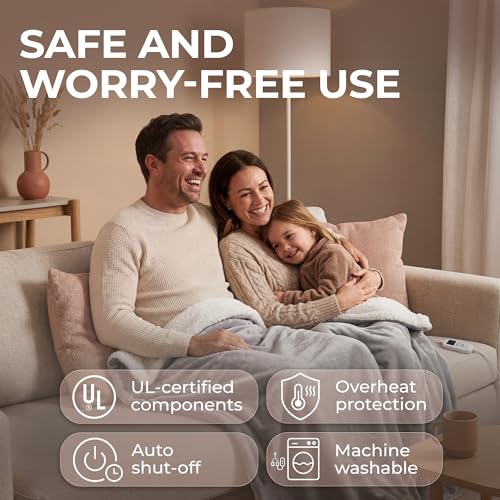Portable Heated Blanket Rechargeable
