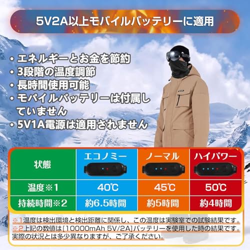 BOFAC 電熱ネックウォーマー の商品画像 5