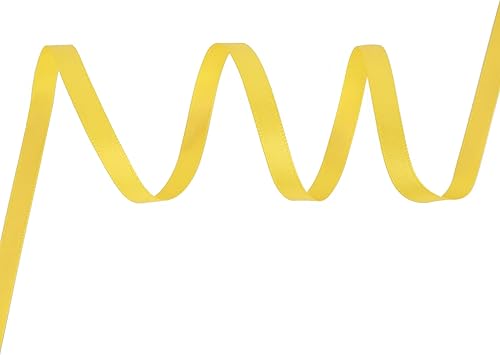 Vista 1049 de MEEDEE Orange Satin Ribbon - 1.5 inch Double Faced Satin Ribbon, 50 Yards - Neon Tangerine - For Christmas, Thanksgiving, Halloween, Weddings