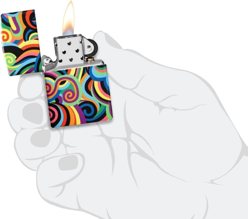 Encendedor Zippo personalizado con texto grabado miniatura 4