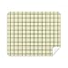 White Green Grid Decorative Pattern Cleaning Cloth Screen Cleaner 2pcs Suede Fabric