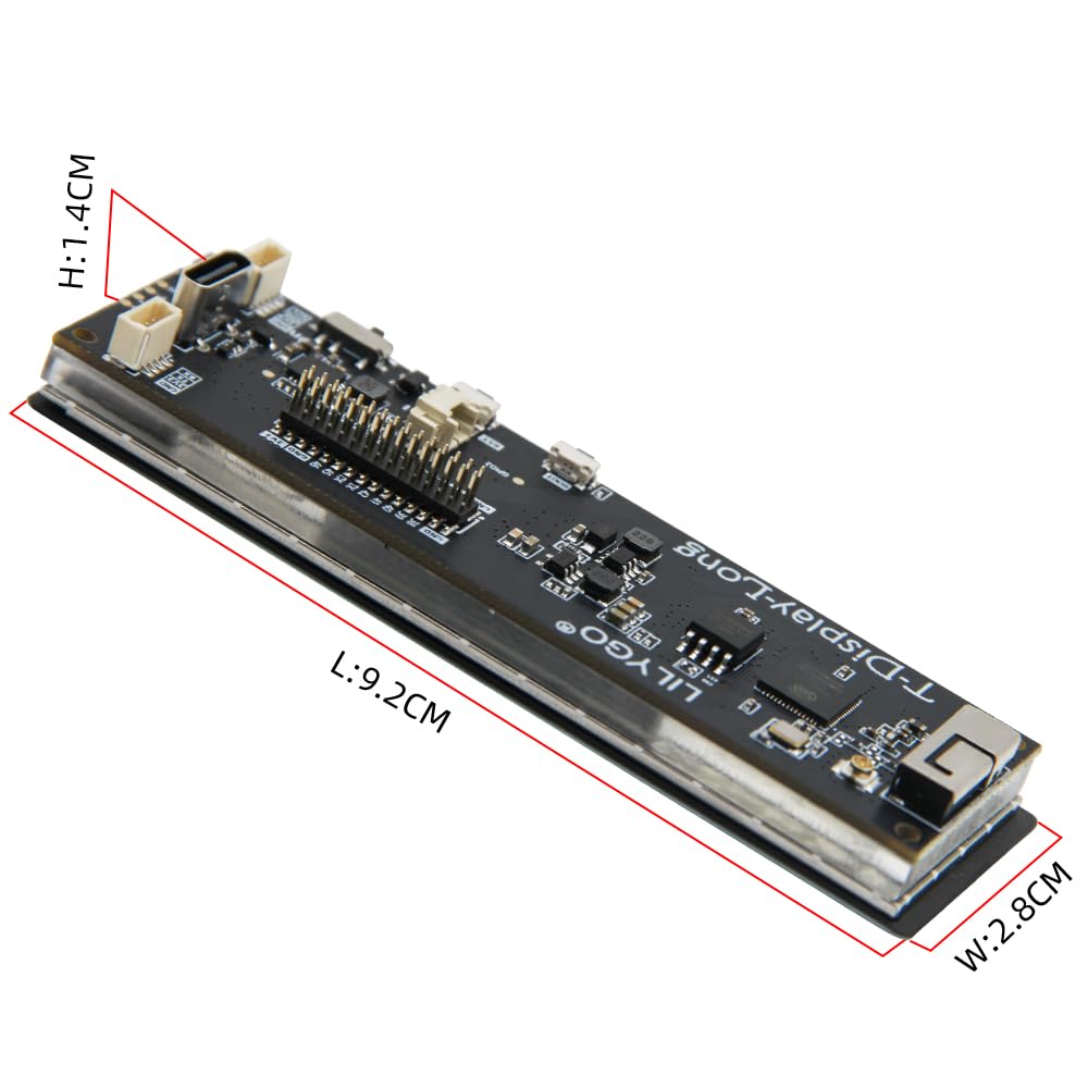 LILYGO T-Display-S3-Long 16MB Flash ESP32-S3 TTGO Scheda di Sviluppo con 3.4" Touch Display TFT LCD Wireless Module