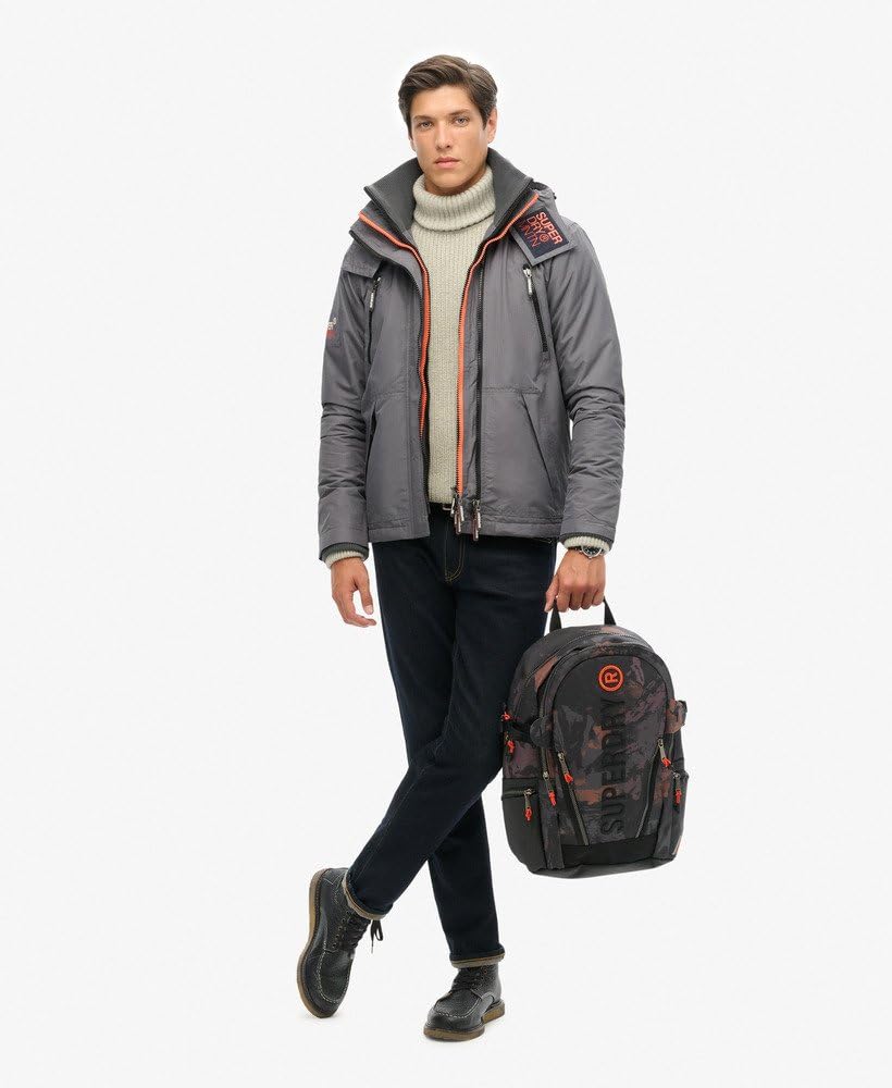 Superdry Tarp EMB Rucksack Wristlet, Mountain Mesh Mimetico, m Donna