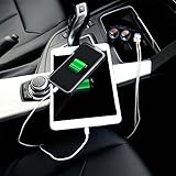 Dual USB Car Charger Socket Splitter With LED Light 12V Power Adapter 2 Port Splitter 90 Degree Adjustable Car Socket Adapter For Mobile Phone MP3 PDA DC 12V-24V 1.2A Output - Image 9