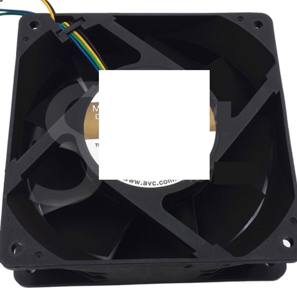 12038 Lüfter 12 cm für AVC DV12038B12H 120 mm V Kühllüfter, 4,5 A, Geschwindigkeits-Axiallüfter für Server-Wechselrichter-Kühlsysteme