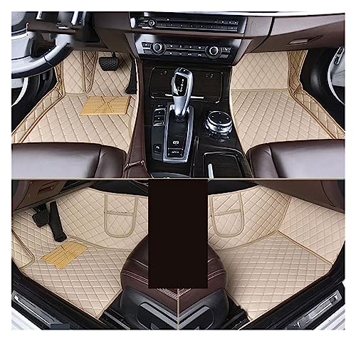 Tapis sol voiture Peugeot RCZ anti glissement beige pour éviter l'usure du sol