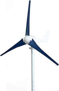 FETION Wind Turbines,Wind Generator Kit, magnet Wind Generator 3/5 Blades Economy Homes Windmill For Wind Solar Hybrid System 2.5m/s Start Wind Speed With Controller For Wind Solar/12953