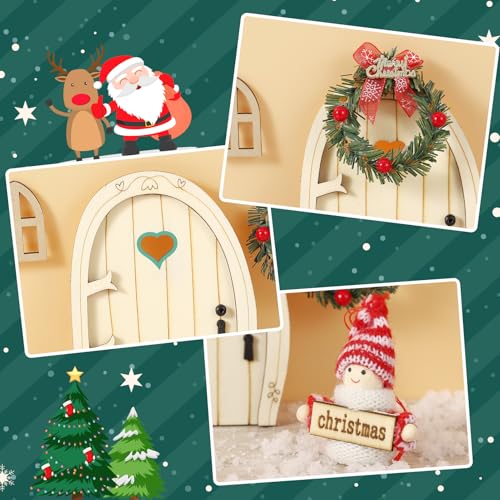 Ensemble de GNOME de Noël pour animer une pièce sans encombrer l'espace