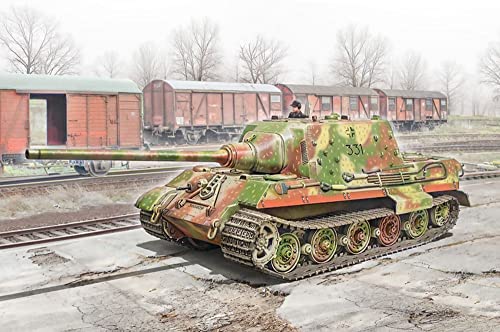 Italeri 15770 1:56 Dt. Sd.Kfz.186 Jagdtiger-Modellbau, Bausatz, Standmodellbau, Basteln, Hobby, Kleben, Plastikbausatz… – Bild 3