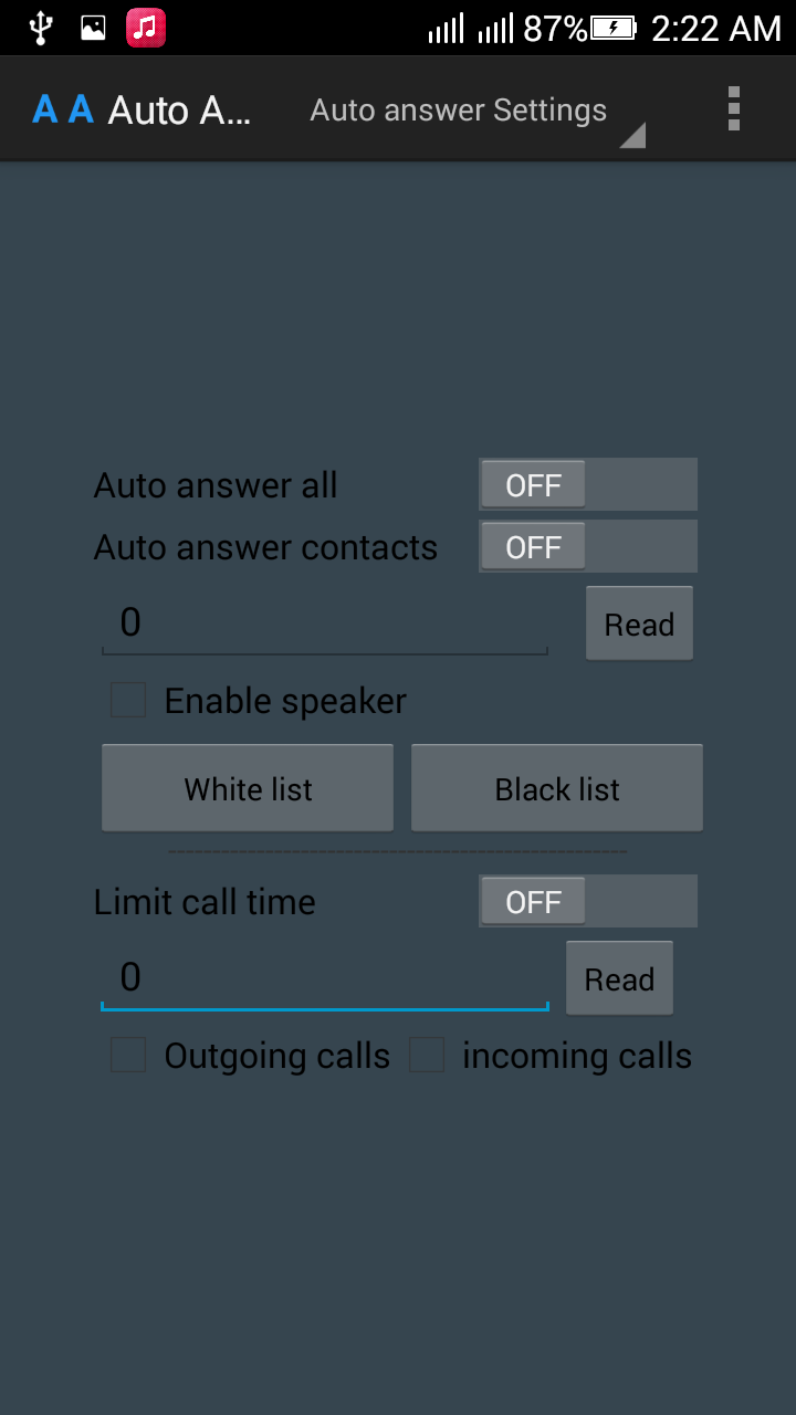 Auto Answer And Limit CallTime - App on Amazon Appstore